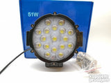 LED radni far 51W okrugli  12/24V