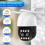 PTZ kamera 8MPX Crna 10xZOOM WiFi PTZ kamera - Ali tako
