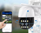 PTZ kamera 8MPX Crna 10xZOOM WiFi PTZ kamera - Ali tako
