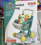 Kolica Za Kupovinu Sa Namirnicama