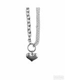 Ogrlica Srce Stainlees steel