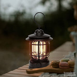 Retro lampa za kampovanje - PUNJIVA - kamp