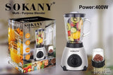 Blender 2in1 - blender Sokany 400w