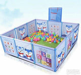 Zastitna Ograda za Bebe sa loptucama i kosem