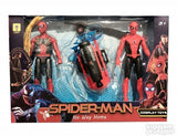 Spiderman rukavica ispaljivač strela sa 2 figure