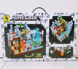 Mincraft tvrđava lego kocke sa 866 delova - Ali tako