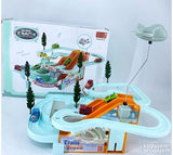 Auto staza sa cetiri automobila