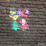 Led projektor novogodisnji