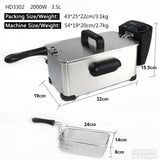 Friteza Električna 3.5 L