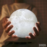 Stolna noćna lampa - 3D Moon