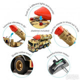 Vojni kamion sa zvucnim efektima