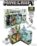 Minecraft lego kocke 866 delova LED lampa