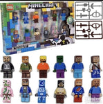 MINECRAFT Set od 12 figura + dodaci