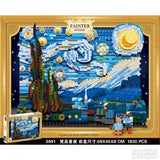Konstrukcioni set Van Gogova Zvezdana noc 1830 delova
