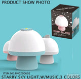 Lampa zvezdano nebo pecurka projektor