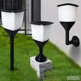 Solarna lampa RGB menja boje RIS V