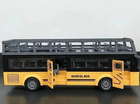 Daljinsko upravljanje autobus RC vozilo za decu Set vozila sa svetlima i muzikom Školski autobus na daljinski Autobus na sprat za igru Vozilo u razmeri 1:30 Prenosni daljinski upravljač za decu Realistična igračka vozila Uzbudljivo iskustvo vožnje za decu