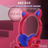 Slusalice Bluetooth Cat Ear AKZ-K23
