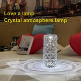 Kristalna stona lampa ROSA