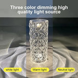 Kristalna stona lampa ROSA