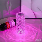 Kristalna stona lampa ROSA