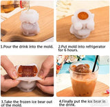 3d posuda za ledene kocke Kalup