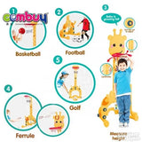 Kosarkaski set Zirafa 5in1 set