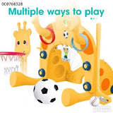 Kosarkaski set Zirafa 5in1 set