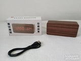 Wooden clock-digitalni sat mini (novo)
