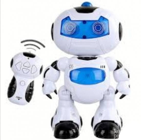 Robot Lezo igračka Daljinski upravljač robot LED svetlo i muzika igračka Interaktivni robot za decu 360 stepeni pokret ruku Robot na baterije Dimenzije pakovanja i robota Deca igračka sa daljinskim Bežična igračka za zabavu Poklon za dečake i devojčice