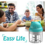 Električni plavi secko