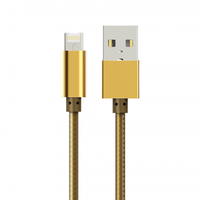 Data kabl LDNIO LC88 za iPhone lightning/micro USB zlatni 1m