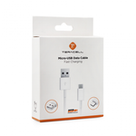 Data kabl Teracell Plus micro USB beli 1.2m