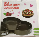 Set kalupa za torte 3u1
