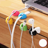 Organizujte Vaše kablove lako: Set od 10 držača za fiksiranje kablova