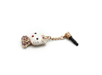 Kapica handsfree 3,5 mm charm Kitty L ljubicasta