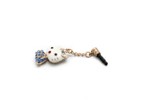 Kapica handsfree 3,5 mm charm Kitty L plava