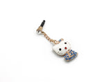 Kapica handsfree 3,5 mm charm Kitty L plava