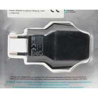 Kucni punjac Puro 24 dual USB 2.4A crni