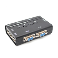 KVM switch 4 PC-a na isti monitor,mis,tastaturu JWD-SP27