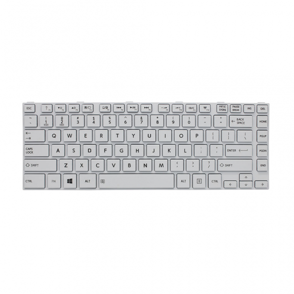 Tastatura za laptop Toshiba Satellite L800/L805/L830/L840/L845/C800/C800D bela