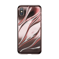 Torbica Baseus Water modeling za iPhone X transparent pink