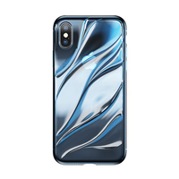 Torbica Baseus Water modeling za iPhone X transparent plava