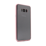 Torbica Clear Cover za Samsung G955 S8 plus roze