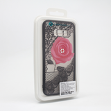 Torbica Lace Flower za Samsung G955 S8 Plus pink