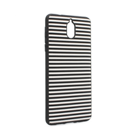 Torbica Luo Stripes za Nokia 3.1 2018 crna