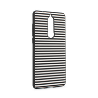 Torbica Luo Stripes za Nokia 5.1 2018 crna