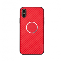 Torbica Remax Proda Carbon Fiber za iPhone X crvena