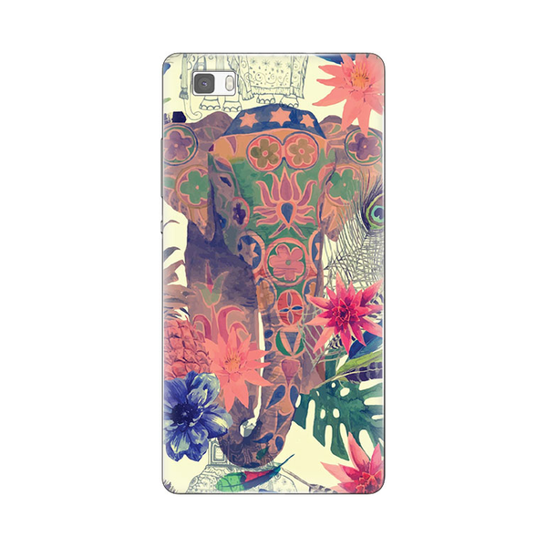 Torbica silikonska Print Skin za Huawei P8 lite India