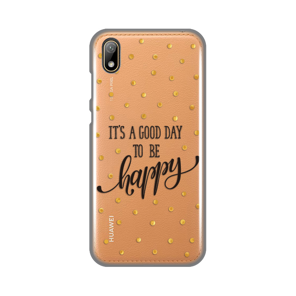 Torbica Silikonska Print Skin za Huawei Y5 2019/Honor 8S 2019/2020 Happy Day